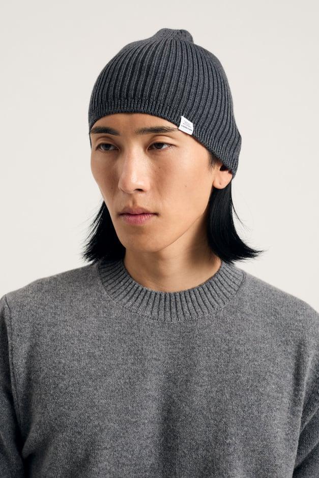 norse projects Tech Merino Ribbed Beanie
