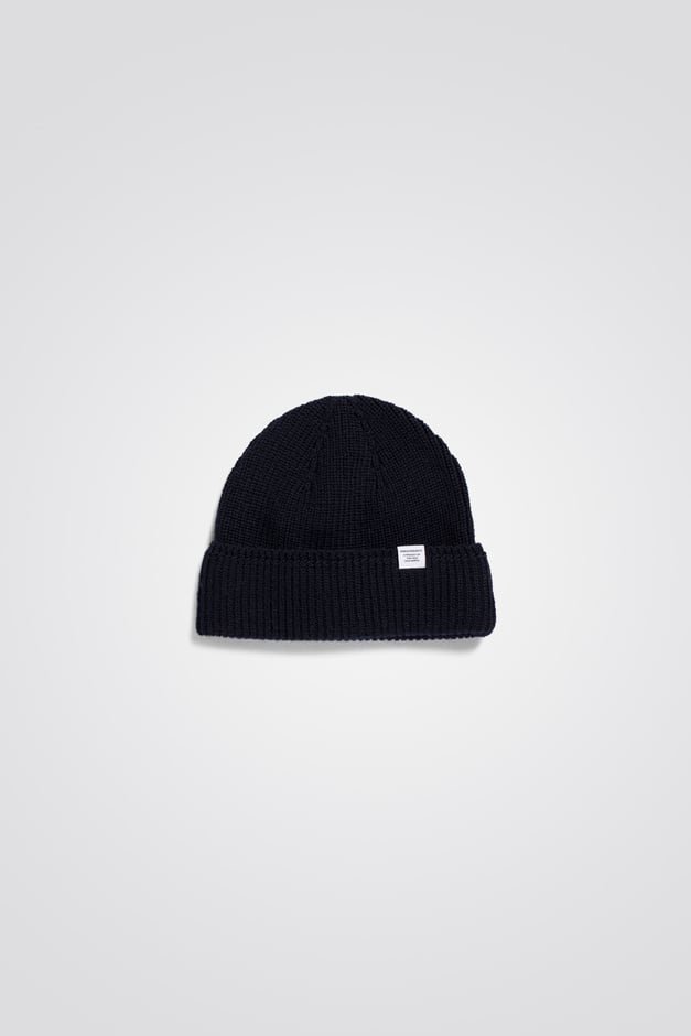 norse projects Wool Cotton Rib Beanie