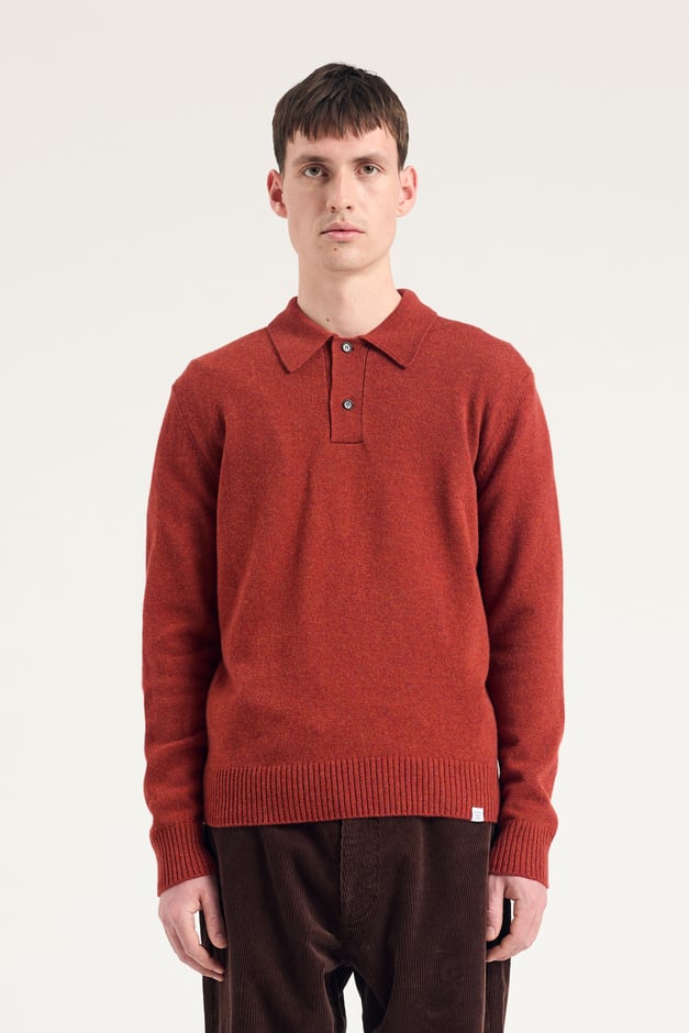 norse projects Norse Standard Merino Lambswool Polo