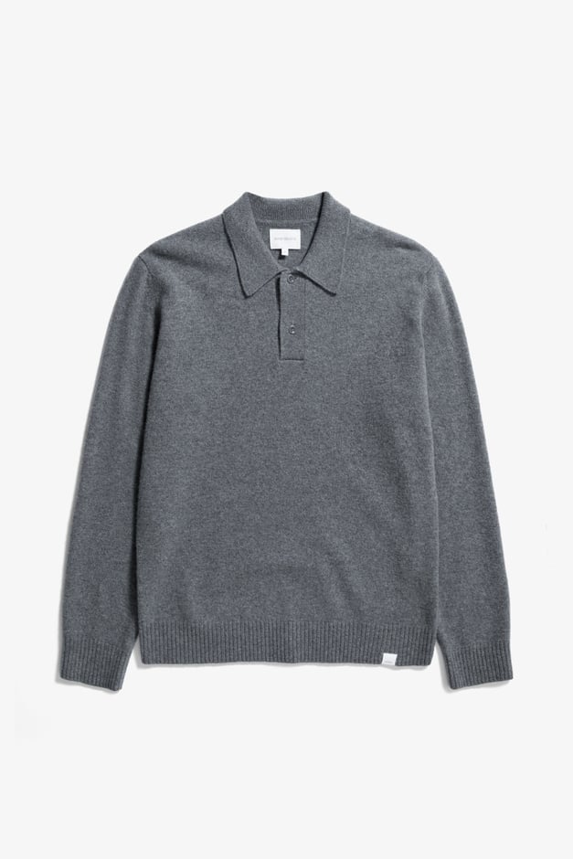 norse projects Norse Standard Merino Lambswool Polo