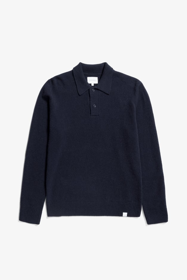 norse projects Norse Standard Merino Lambswool Polo