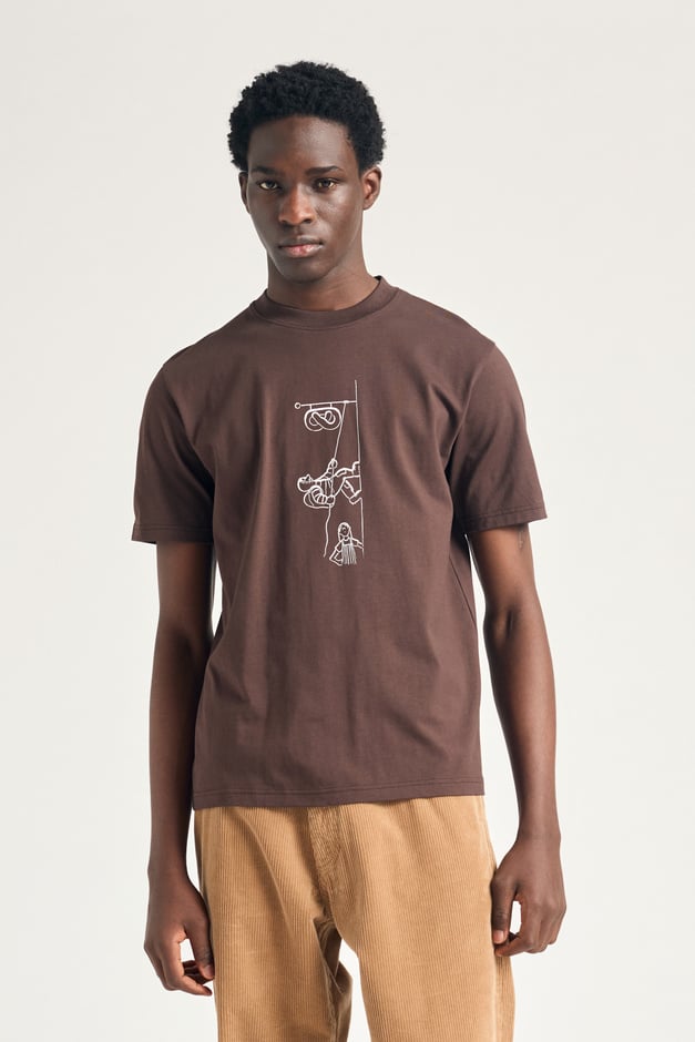 norse projects Norse x Daniel Frost Baker Ascent Print T-shirt