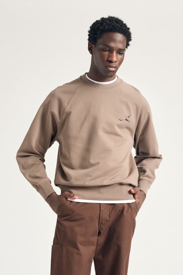 norse projects Norse x Daniel Frost Loopback Raglan Sweat