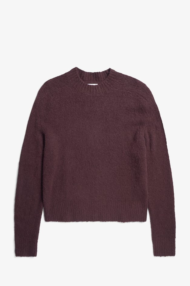 Norse Projects Rasmus Mock Neck Relaxed Brushed Sweater