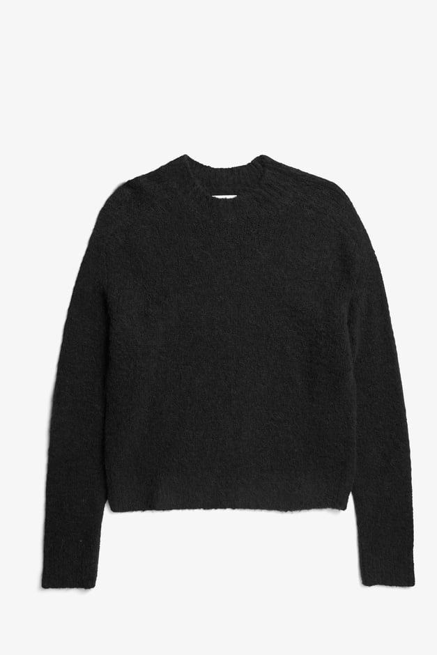Norse Projects Rasmus Mock Neck Relaxed Brushed Sweater