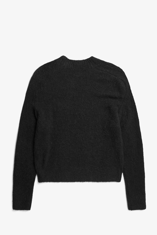 Norse Projects Rasmus Mock Neck Relaxed Brushed Sweater
