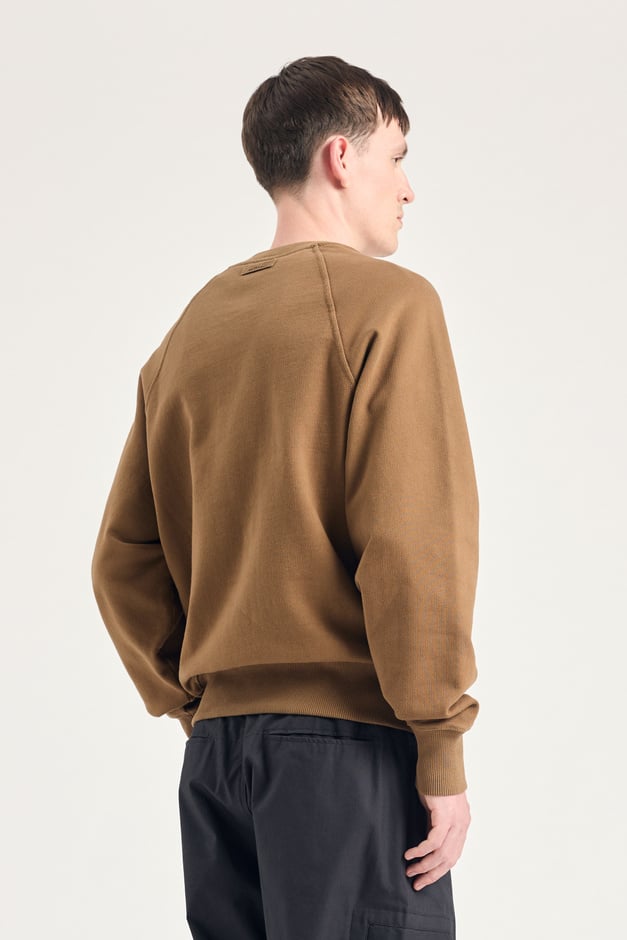 Norse Projects Tyr Relaxed Organic Loopback Raglan Crew