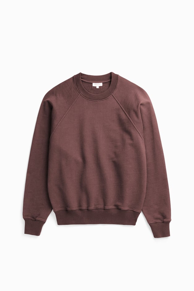 Norse Projects Tyr Relaxed Organic Loopback Raglan Crew