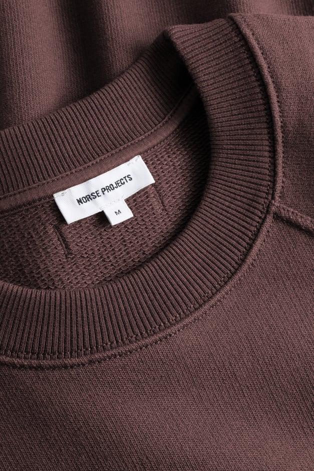 Norse Projects Tyr Relaxed Organic Loopback Raglan Crew