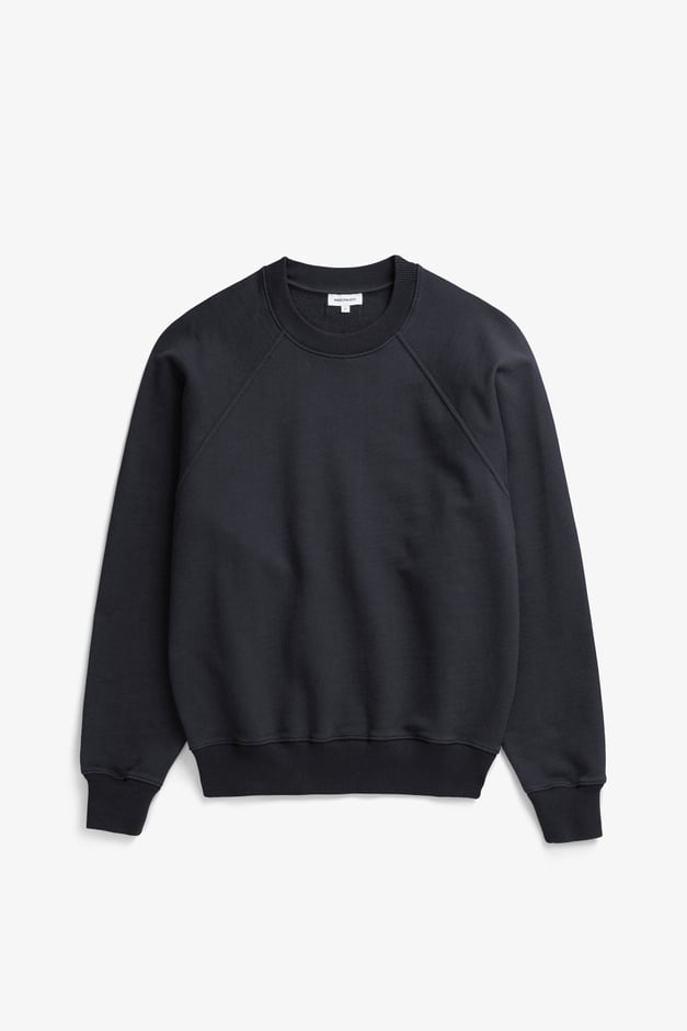 Norse Projects Tyr Relaxed Organic Loopback Raglan Crew
