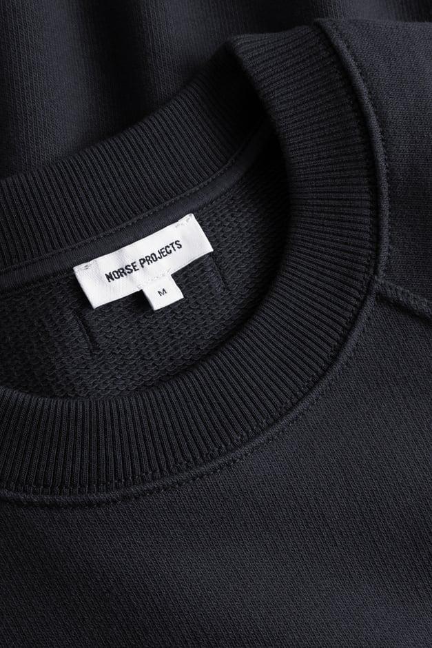 Norse Projects Tyr Relaxed Organic Loopback Raglan Crew