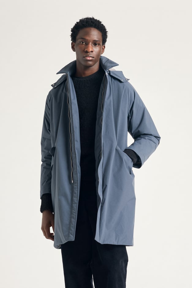 norse projects Vargo 2.0 Gore-Tex Windstopper Hooded Raglan Mac