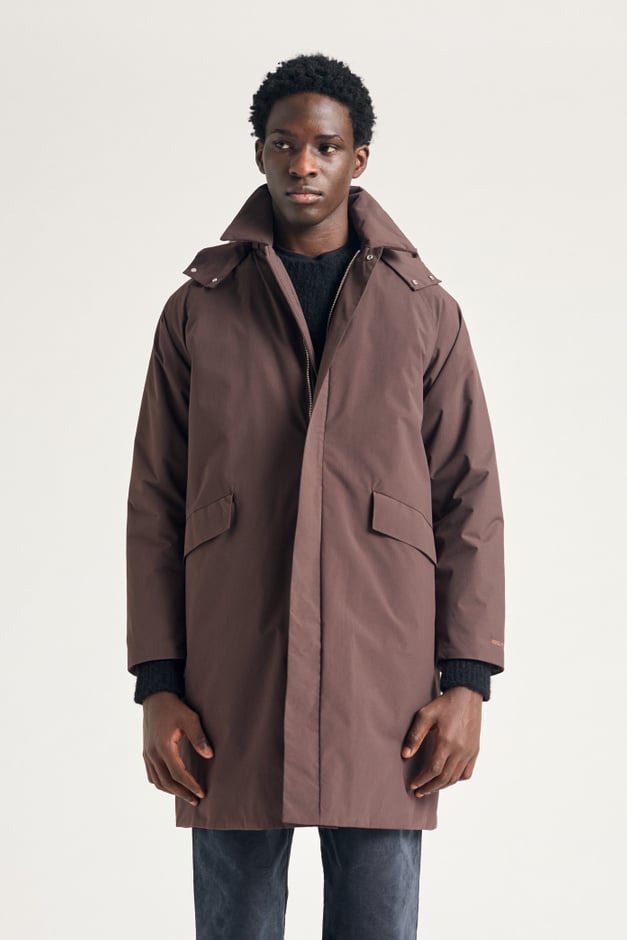 norse projects Vargo 2.0 Gore-Tex Windstopper Hooded Raglan Mac