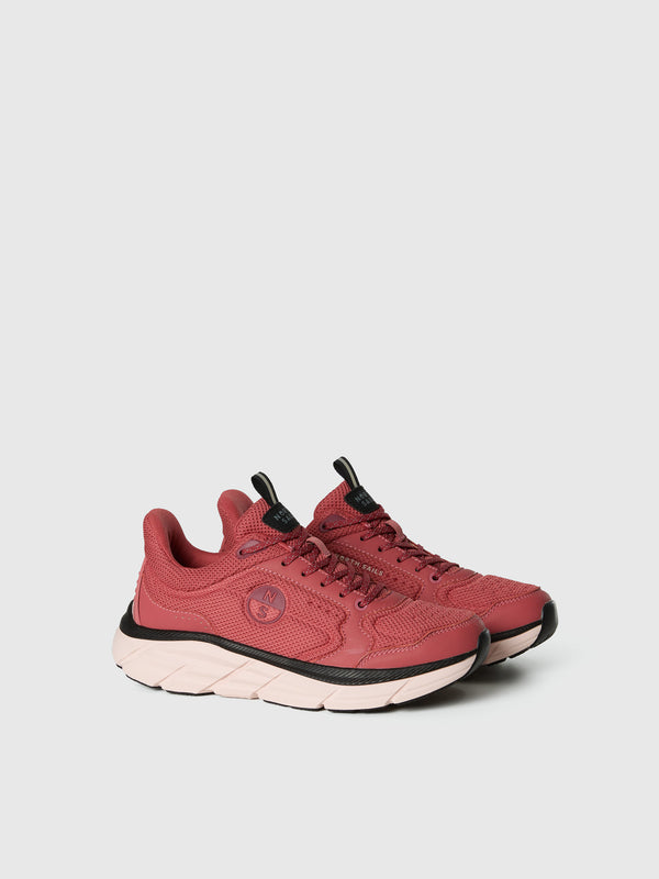 North Sails Keel Pro Tech Sneaker ROSEWOOD-BLACK-PINK
