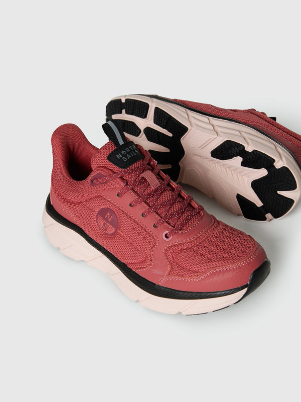 North Sails Keel Pro Tech Sneaker ROSEWOOD-BLACK-PINK