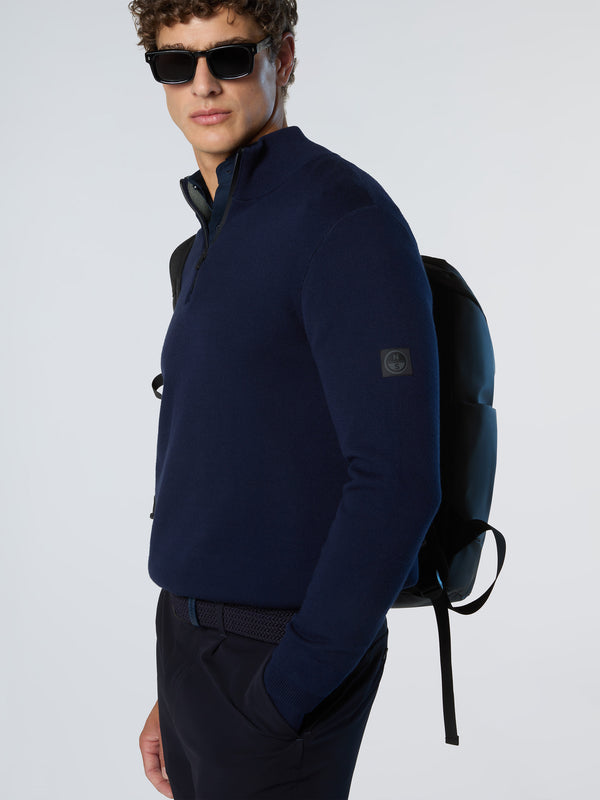 North Sails Bonded Half-zip Sweater NAVY BLUE