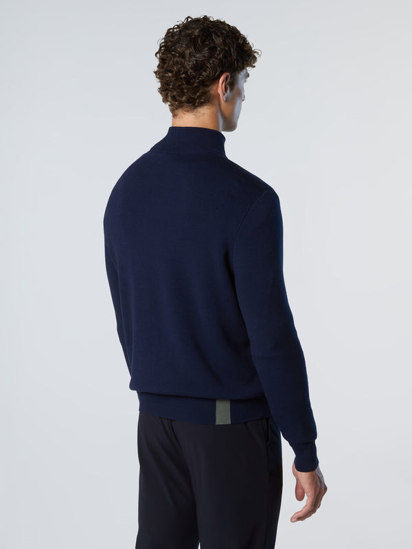 North Sails Bonded Half-zip Sweater NAVY BLUE