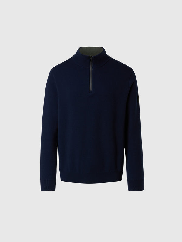 north sails Bonded half-zip sweater NAVY BLUE