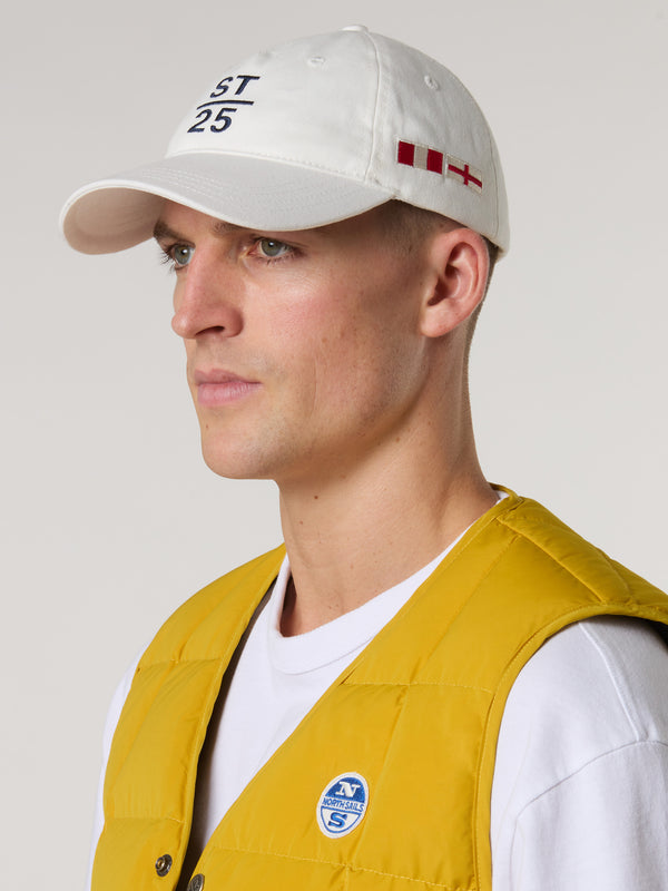 North Sails Cap Sud - Est Baseball Cap MARSHMALLOW