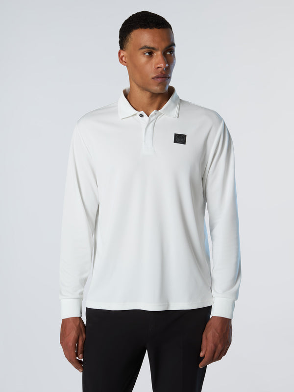 North Sails COOLMAX® Polo Shirt WHITE ALYSSUM