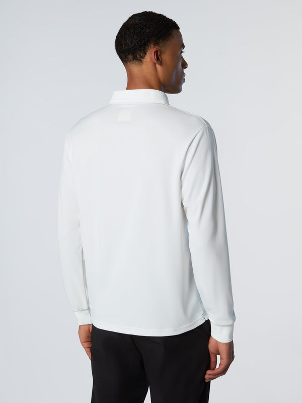 North Sails COOLMAX® Polo Shirt WHITE ALYSSUM