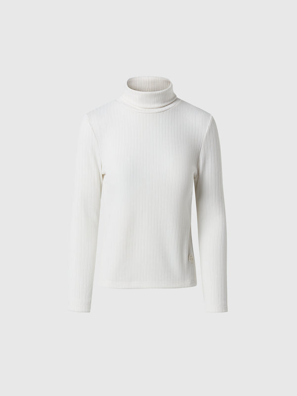 north sails Ribbed jersey turtle-neck WINTER WHITE