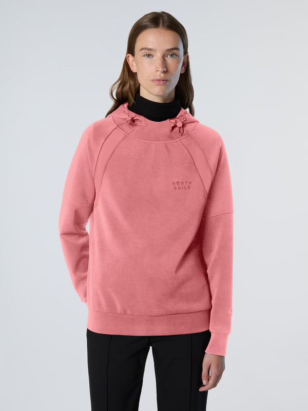 North Sails Scuba Toggle Hoodie FADED ROSE
