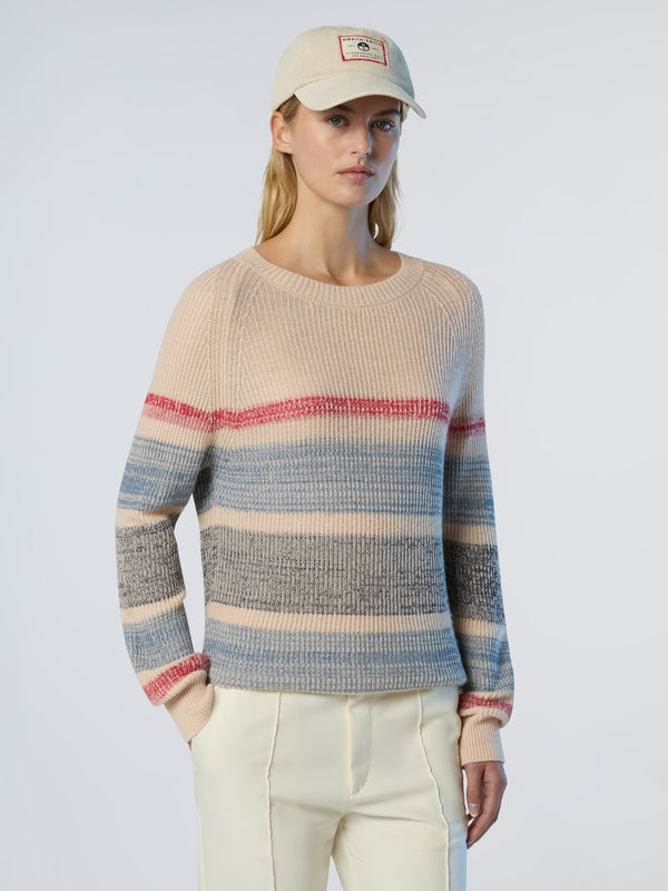 North Sails Striped Alpaca Sweater COMBO 1 095528