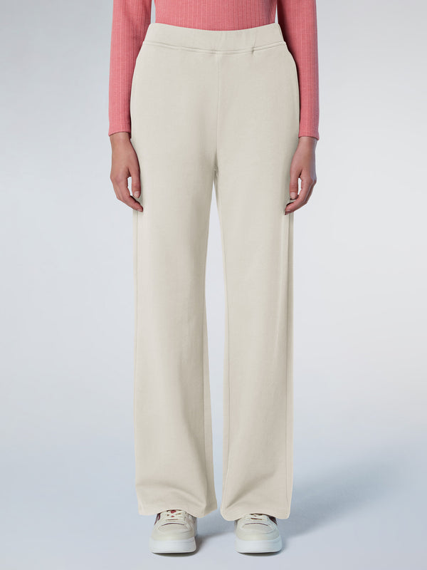 North Sails Sweatpants With Back Yoke WINTER WHITE