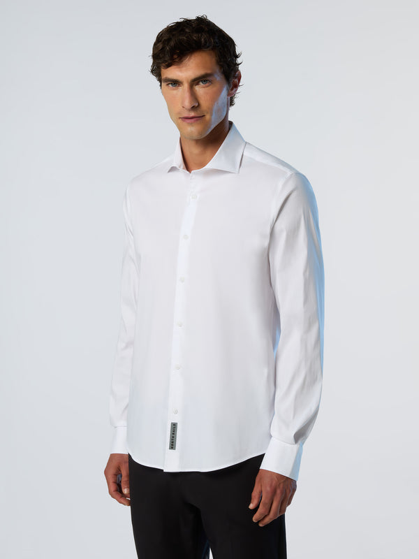North Sails Tech Poplin Shirt WHITE