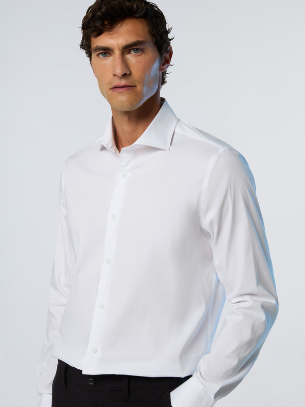 North Sails Tech Poplin Shirt WHITE