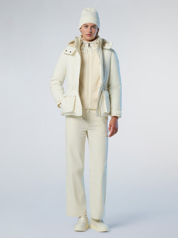 North Sails Wide-leg Twill Pants WINTER WHITE