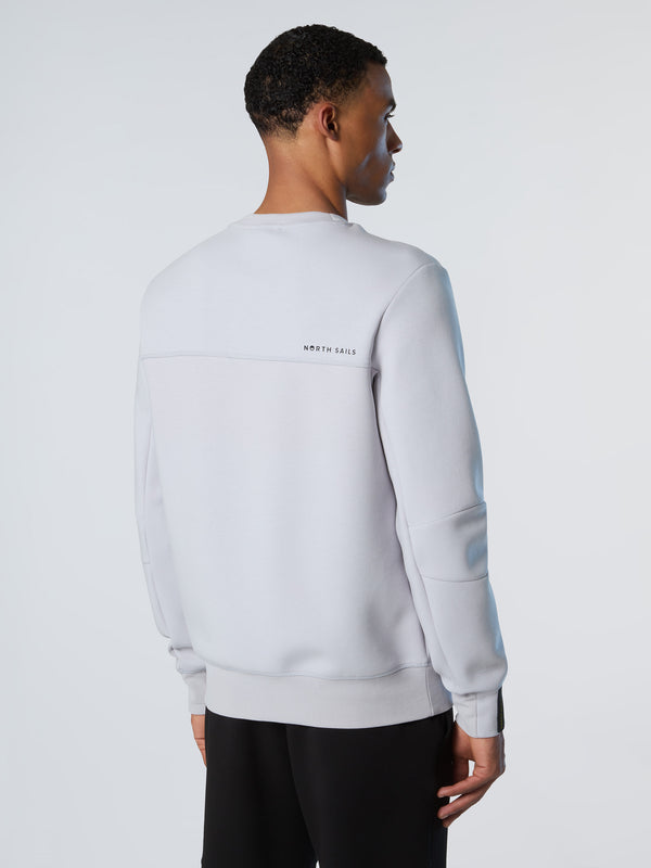 North Sails Scuba Crew-neck Sweatshirt MICRO CHIP GREY