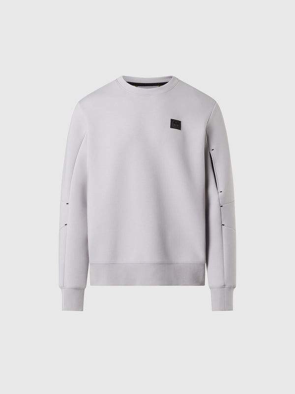 north sails Scuba crew-neck sweatshirt MICRO CHIP GREY