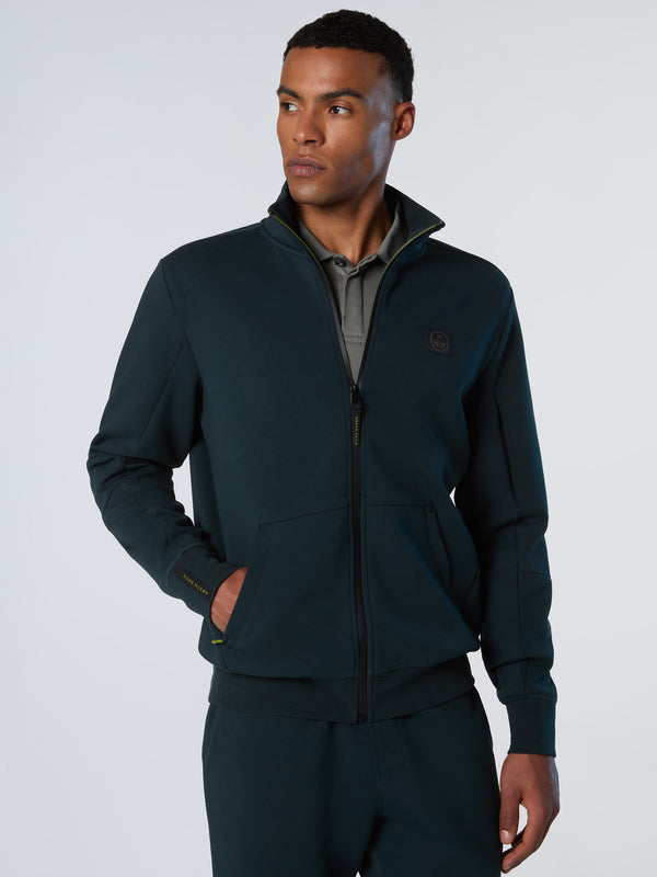 North Sails Scuba Full-zip Sweatshirt MAGICAL FOREST
