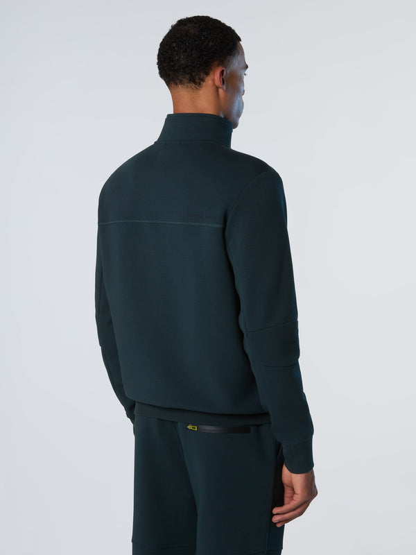 North Sails Scuba Full-zip Sweatshirt MAGICAL FOREST