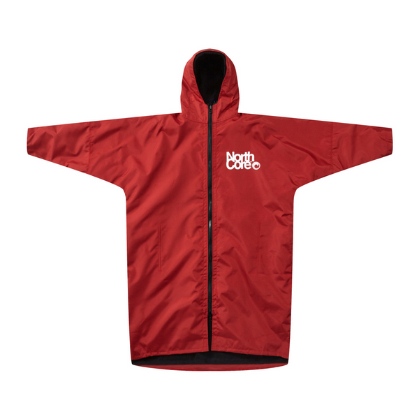 Northcore Beach Basha PRO - 4 Season Hard Shell Changing Robe - Red