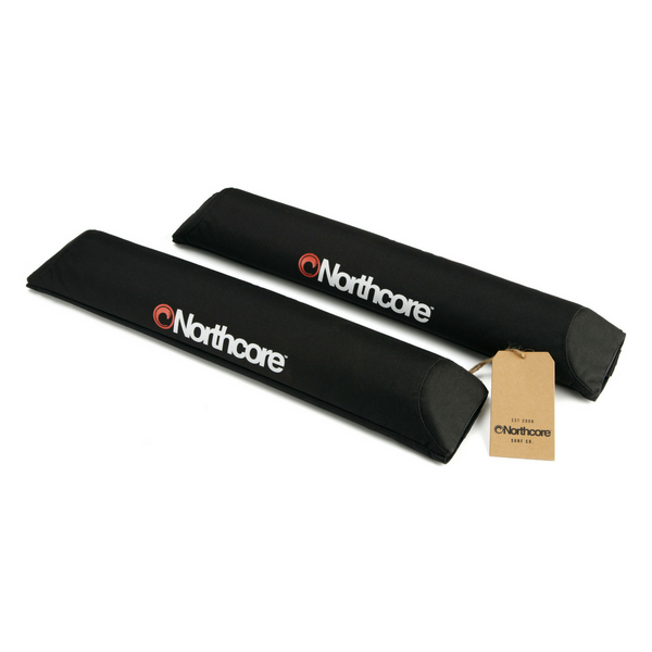 northcore Aerodynamic Roof Bar Pads- Black