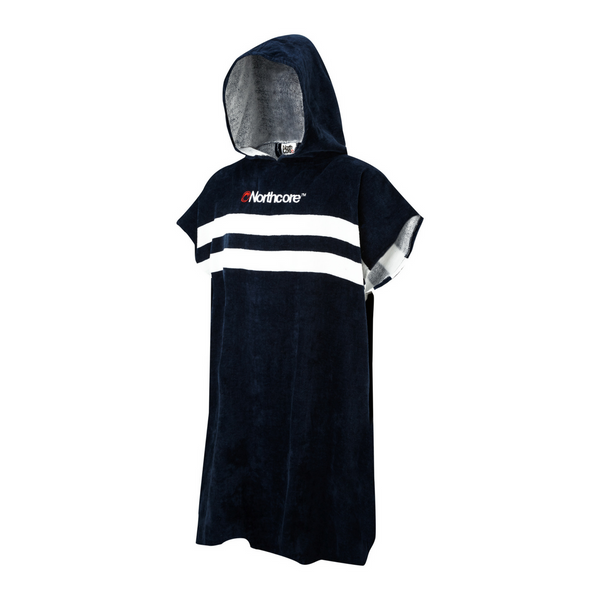 northcore Beach Basha Changing Robe - Blue Stripey