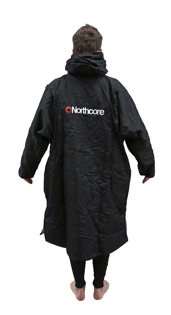 Northcore Beach Basha Sport Changing Robe - Black
