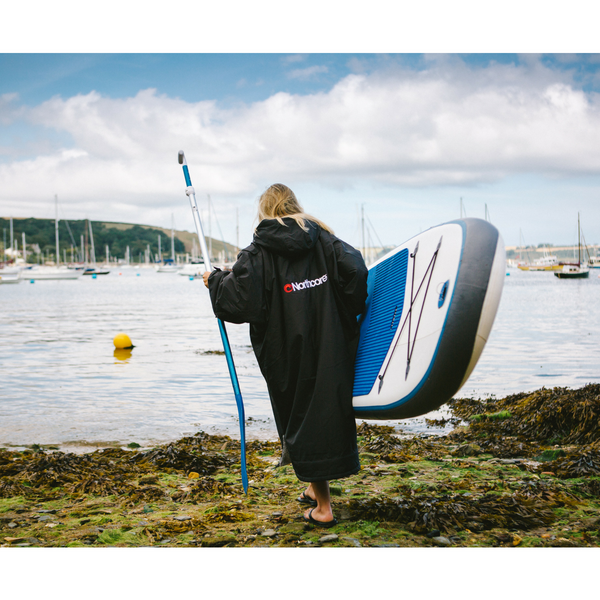 Northcore Beach Basha Sport Changing Robe - Black