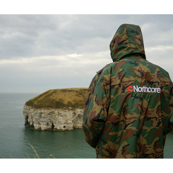 Northcore Beach Basha Sport Changing Robe - Camo