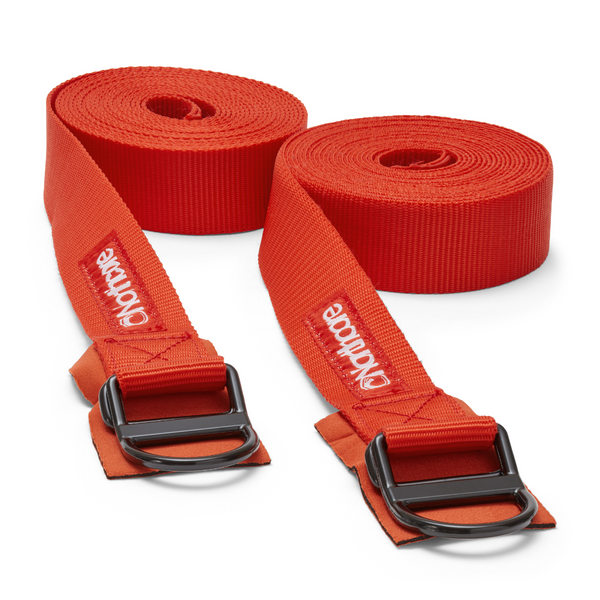 northcore D-Ring Tie Downs - Red