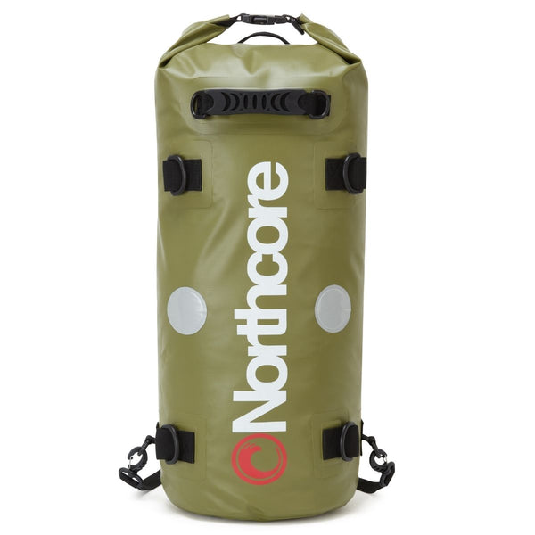 northcore Dry Bag - 40L Backpack: Olive