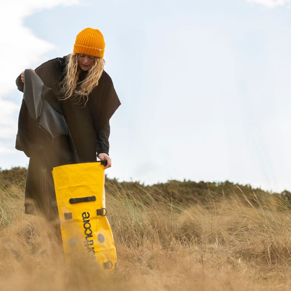 Northcore Dry Bag - 40L Backpack: Yellow