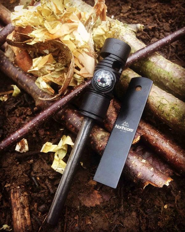 Northcore Northcore Fire Steel - 4 In 1 Survival Tool