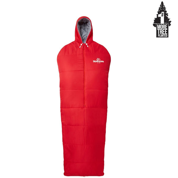 northcore Northcore Sleepwalker - The convertible sleeping bag: L - Red