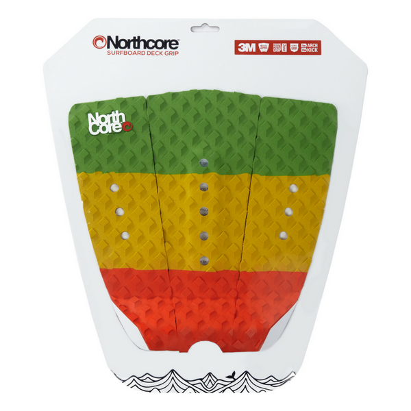 Northcore Ultimate Grip Deck Pad - The Rasta