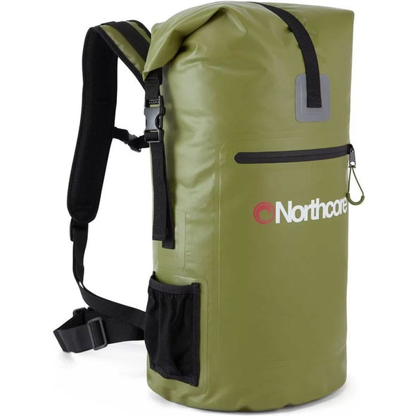 northcore Waterproof Haul Backpack - Olive Green