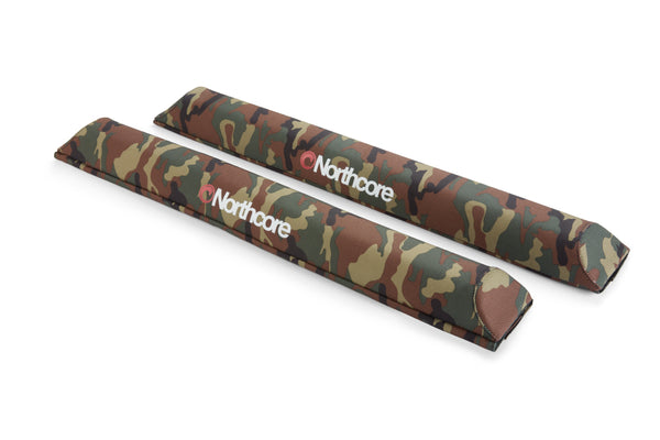 northcore Wide Load Aero Roof Bar Pads- Camo